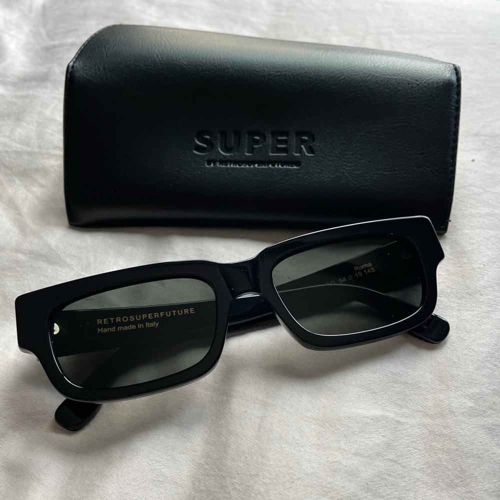 RetroSuperFuture Roma Sunglasses (unisex, black)